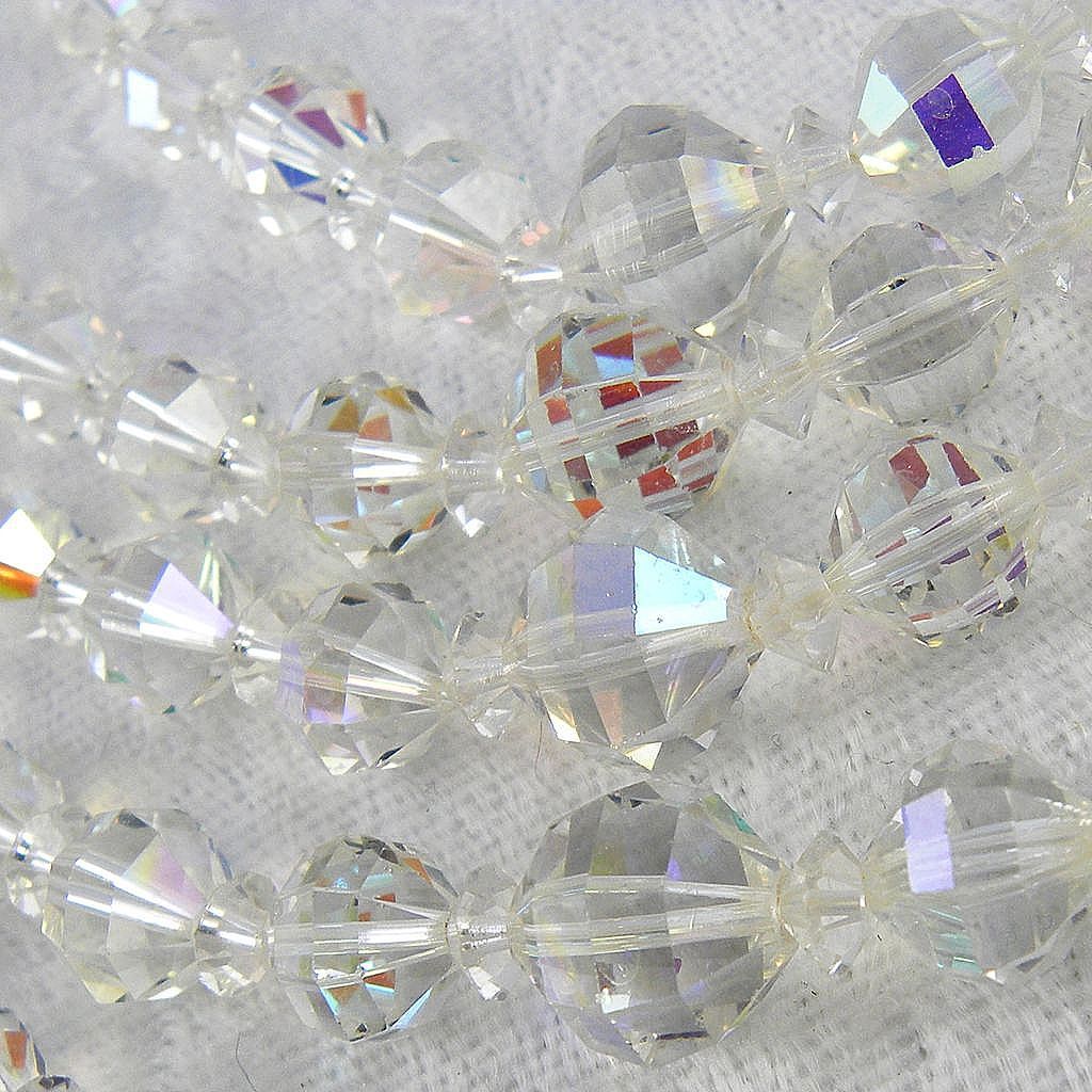 Laguna 5 Strand Crystal Necklace & Earrings Set Laguna 5 Strand Crystal Necklace & Earrings Set