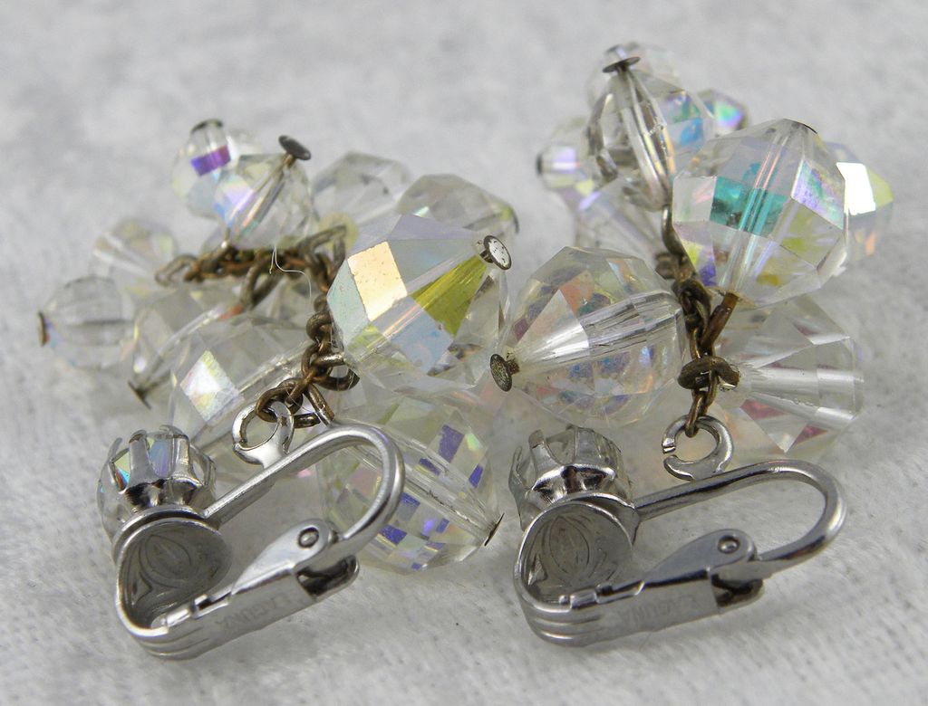 Laguna 5 Strand Crystal Necklace & Earrings Set Laguna 5 Strand Crystal Necklace & Earrings Set