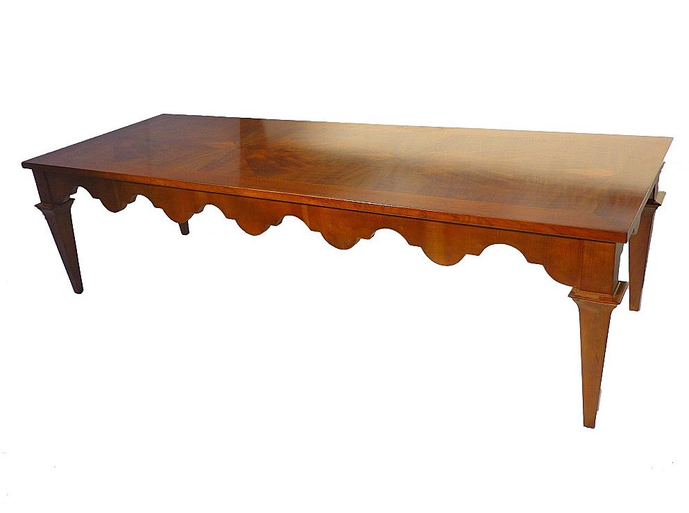 Rectangular Walnut Baker Matchbook Table Rectangular Walnut Baker Matchbook Table