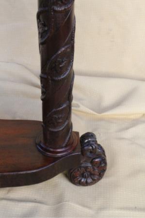Classical/Empire Mahogany Center Table, Albany, New York, Circa 1840s' Classical/Empire Mahogany Center Table, Albany, New York, Circa 1840s'
