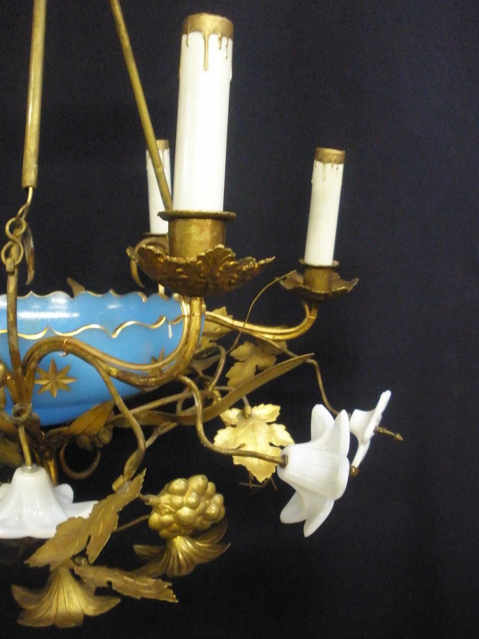 Decorative Italian Chandelier, c. 1930 Decorative Italian Chandelier, c. 1930