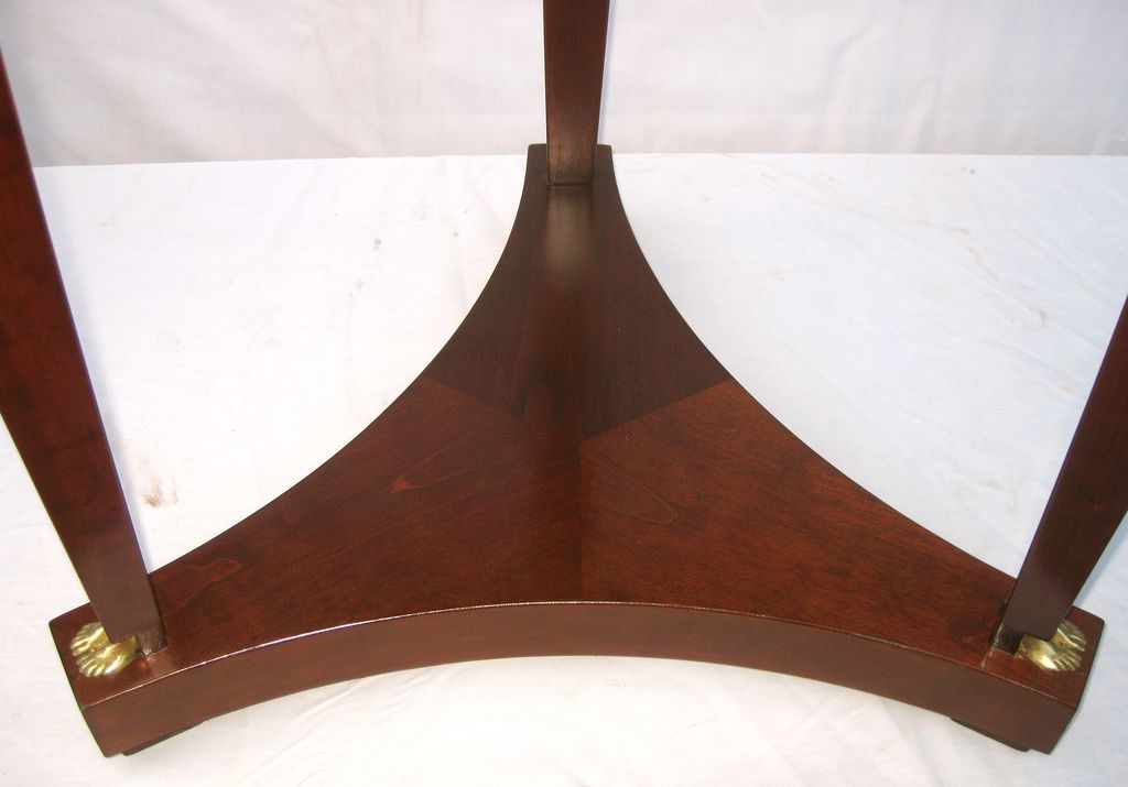 Baker Empire Style Side Table, Turn of the C Baker Empire Style Side Table, Turn of the C