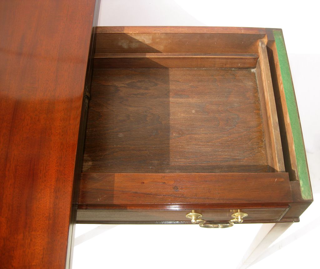 Hepplewhite Mahogany Game Table,Turn of the Century Hepplewhite Mahogany Game Table,Turn of the Century