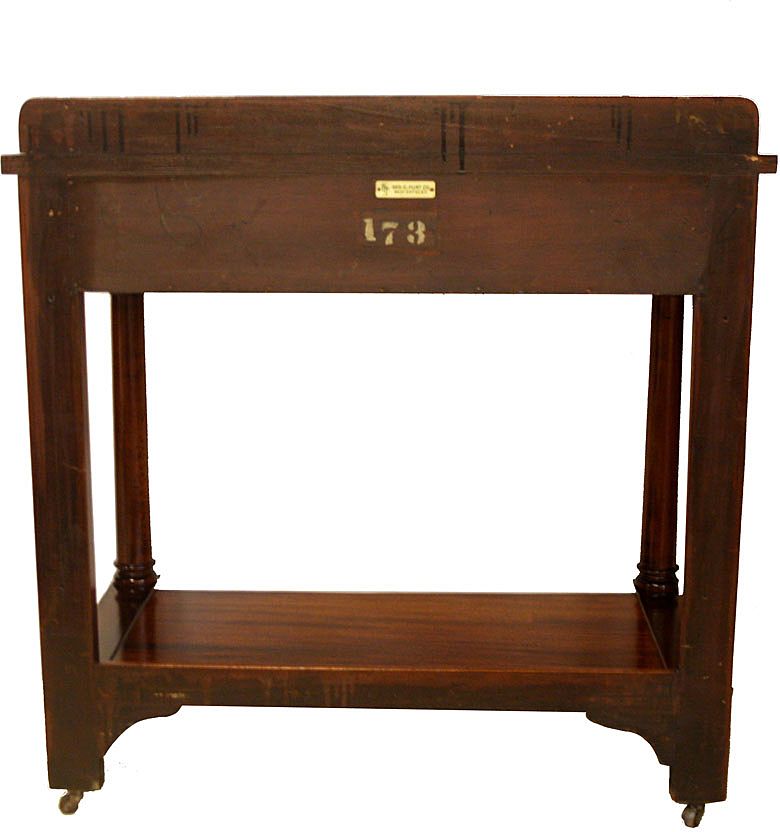 American Empire Mahogany pier table 19Th C. American Empire Mahogany pier table 19Th C.