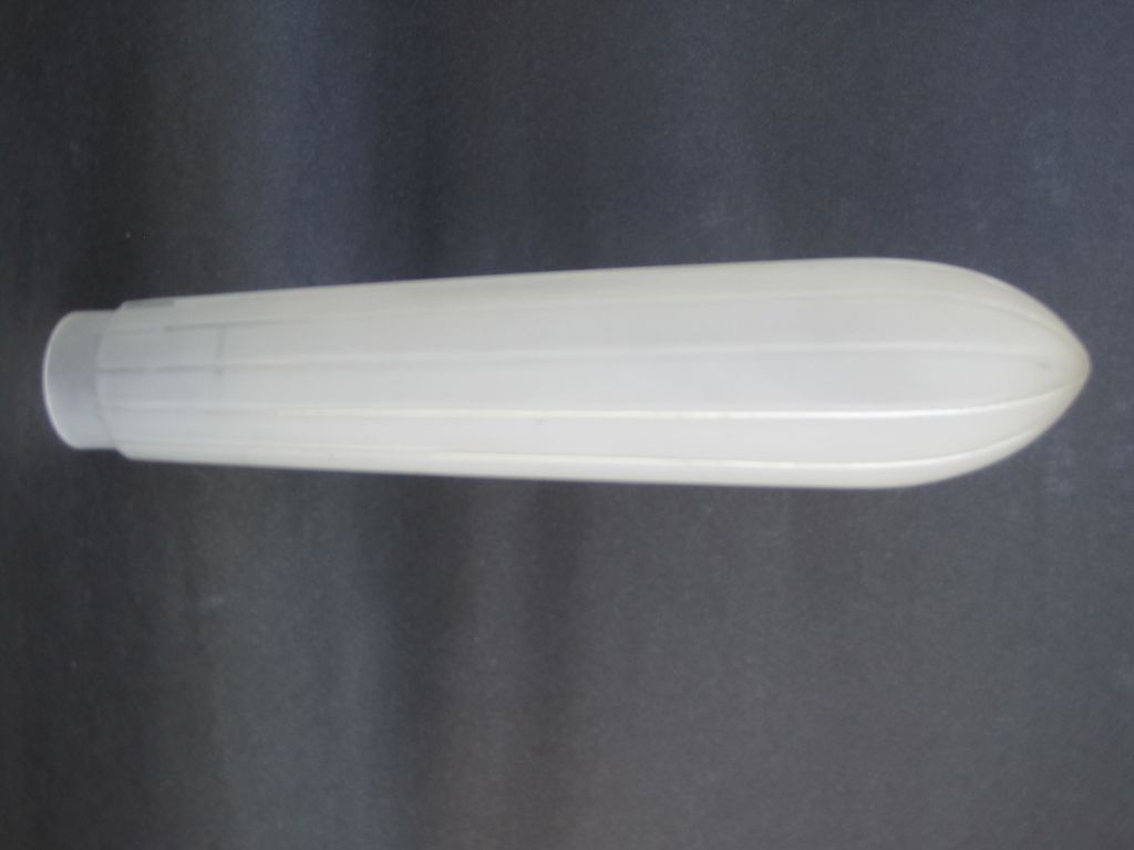 12" Glass Torpedo Lamp Shade For Frankart Lamp 12" Glass Torpedo Lamp Shade For Frankart Lamp