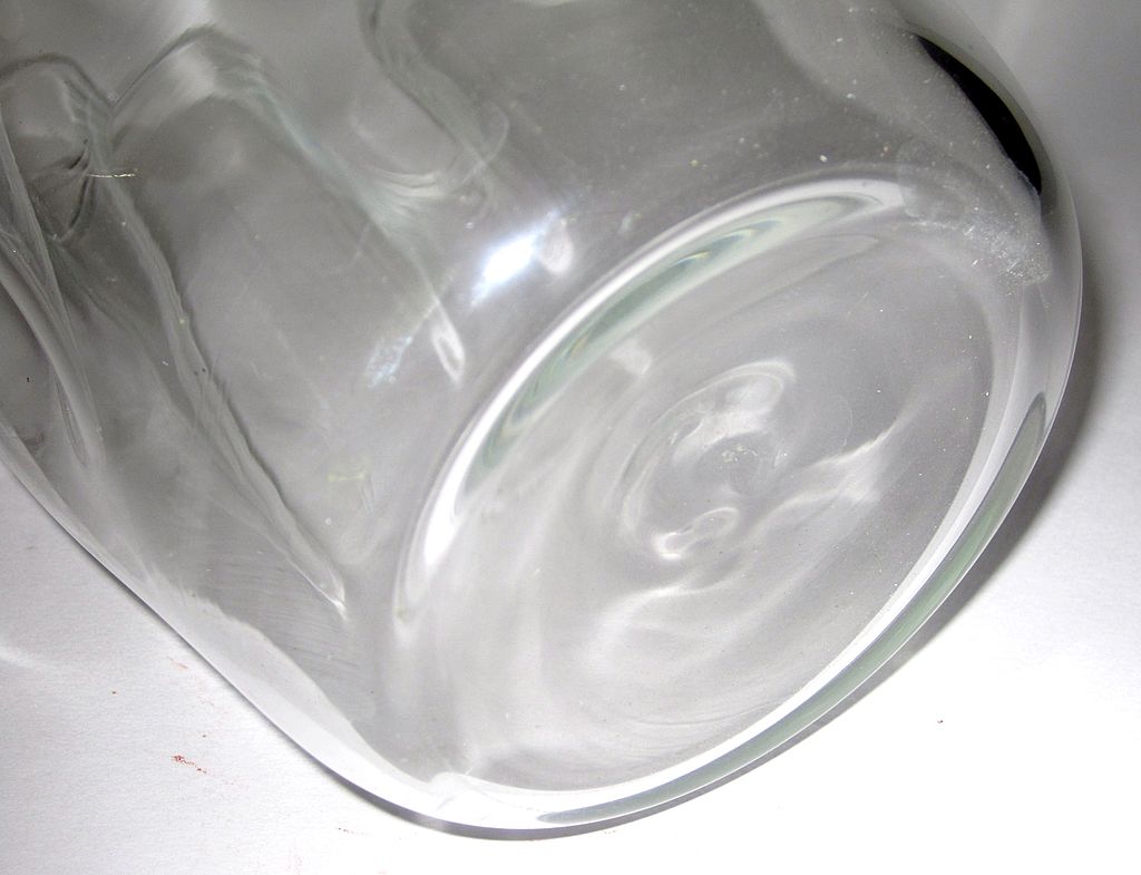 Vintage Murano Large Crystal Handkerchief Vase Vintage Murano Large Crystal Handkerchief Vase