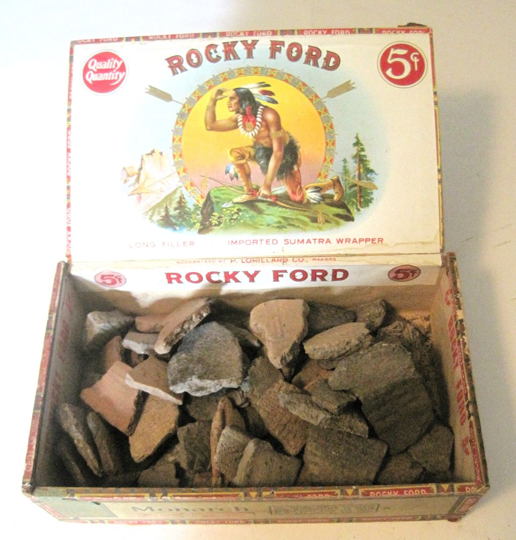 65 Frenchtown NJ Indian Pottery Shards 65 Frenchtown NJ Indian Pottery Shards