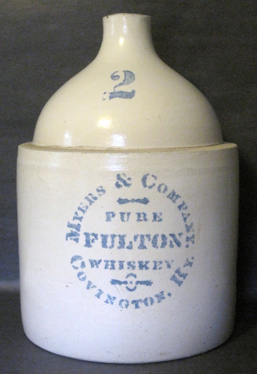 Ky Stoneware Whiskey Jug Ky Stoneware Whiskey Jug