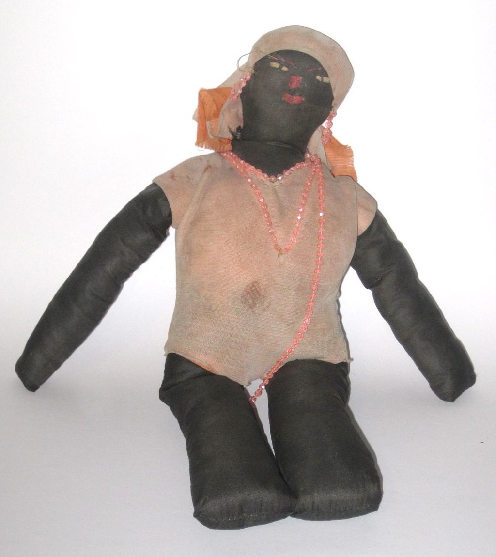 Antique Black Rag Doll Antique Black Rag Doll