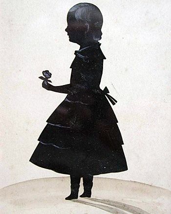 Silhouette Young Child Silhouette Young Child