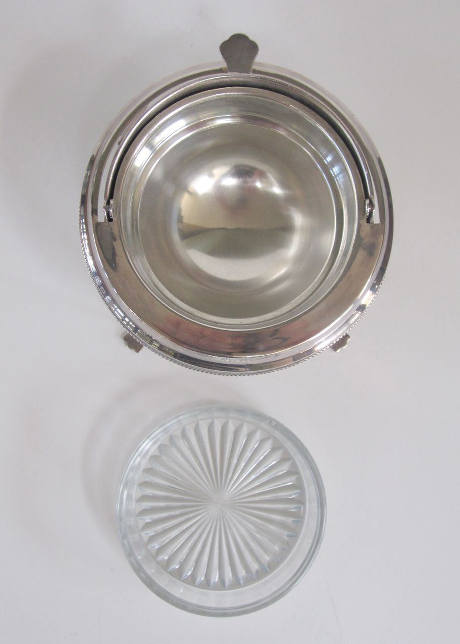English Silver Plate Butter Dome English Silver Plate Butter Dome