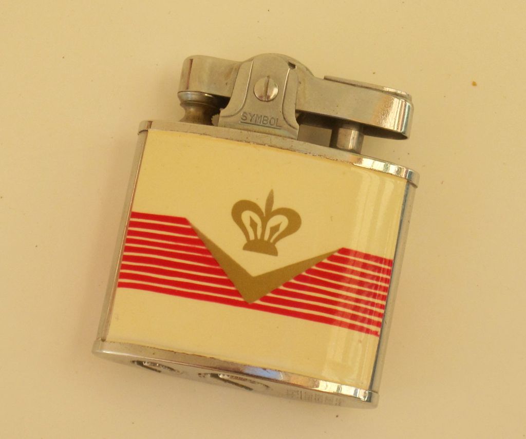 Vintage SYMBOL Lighter - Crown & Stripes Vintage SYMBOL Lighter - Crown & Stripes