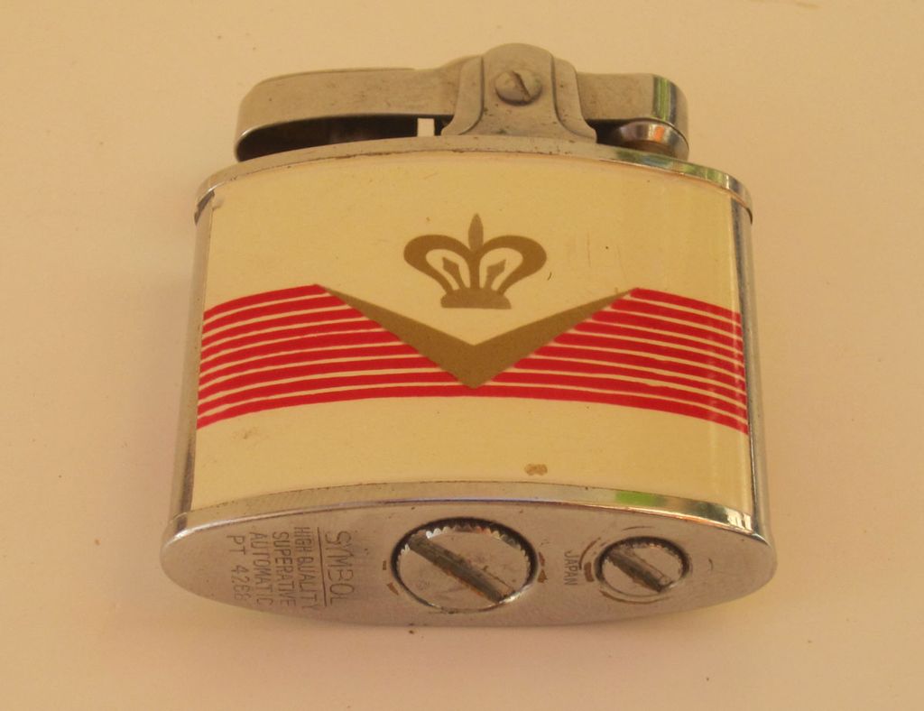 Vintage SYMBOL Lighter - Crown & Stripes Vintage SYMBOL Lighter - Crown & Stripes