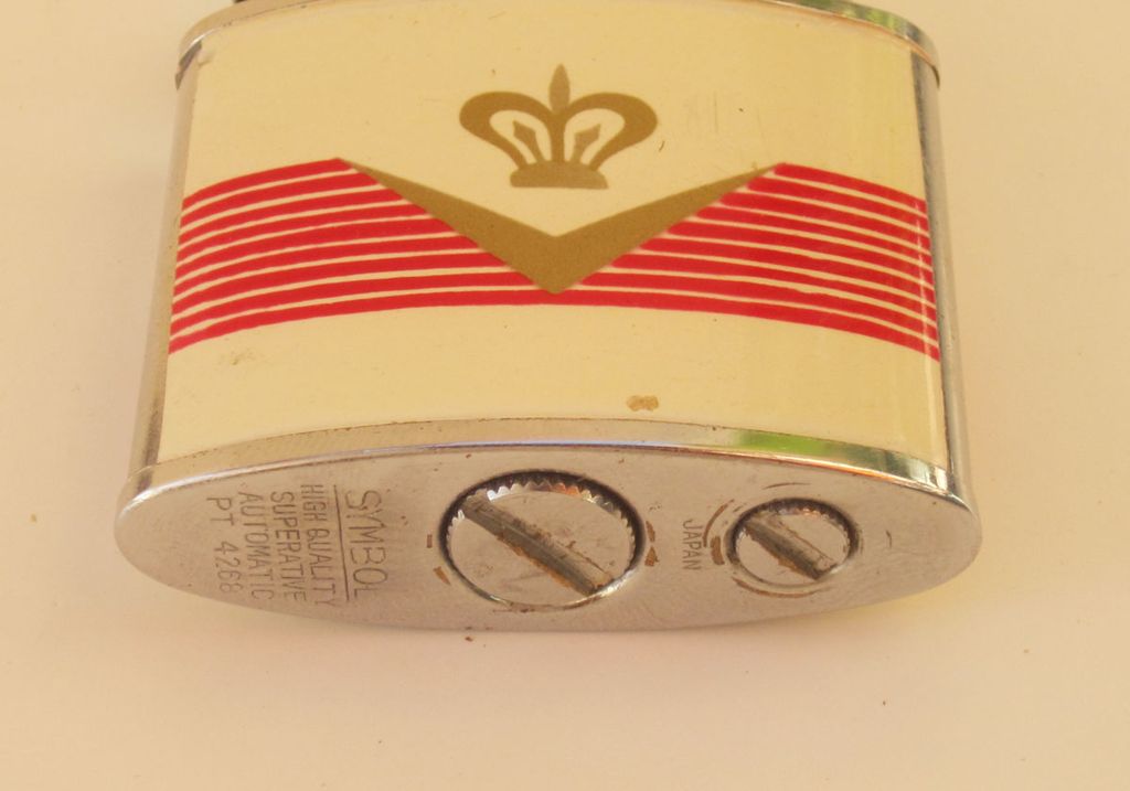 Vintage SYMBOL Lighter - Crown & Stripes Vintage SYMBOL Lighter - Crown & Stripes