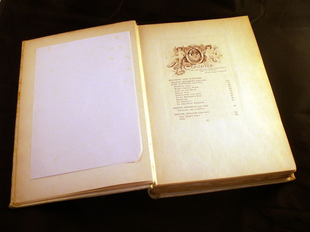 Rare 1891 Elizabethan Songs in Honour of Love and Beautie Rare 1891 Elizabethan Songs in Honour of Love and Beautie