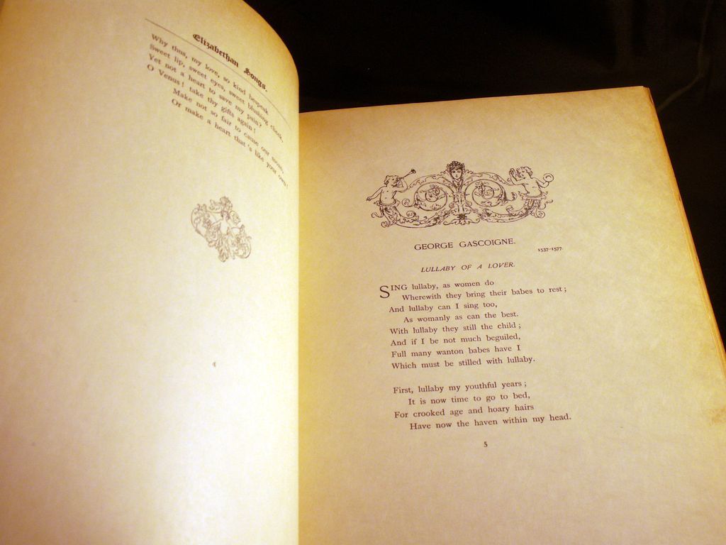 Rare 1891 Elizabethan Songs in Honour of Love and Beautie Rare 1891 Elizabethan Songs in Honour of Love and Beautie