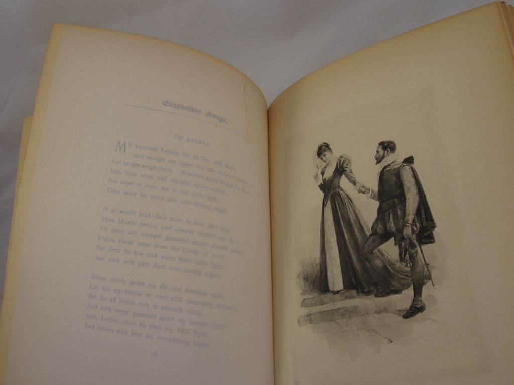 Rare 1891 Elizabethan Songs in Honour of Love and Beautie Rare 1891 Elizabethan Songs in Honour of Love and Beautie