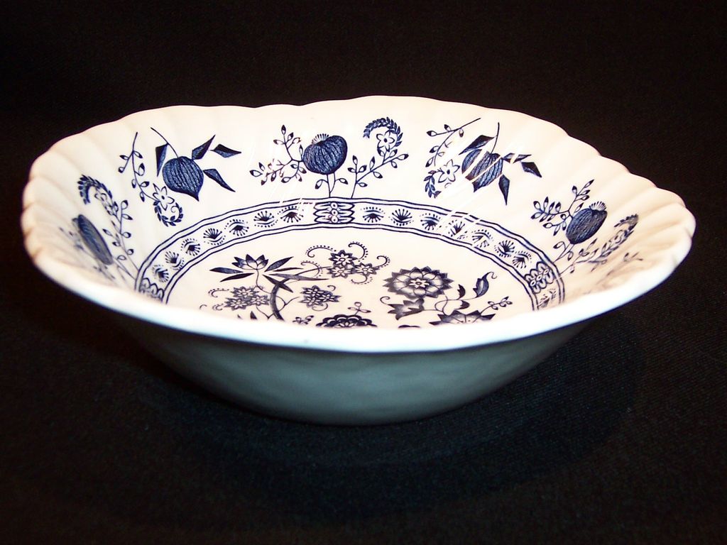 Johnson Brothers Blue Nordic Cereal Bowl Johnson Brothers Blue Nordic Cereal Bowl