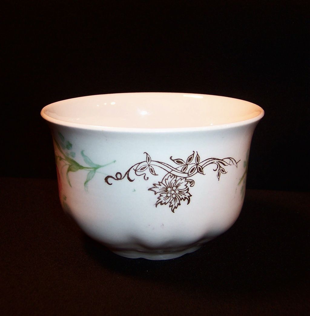 Antique Homer Laughlin Hudson Pink Carnation Bowl Antique Homer Laughlin Hudson Pink Carnation Bowl