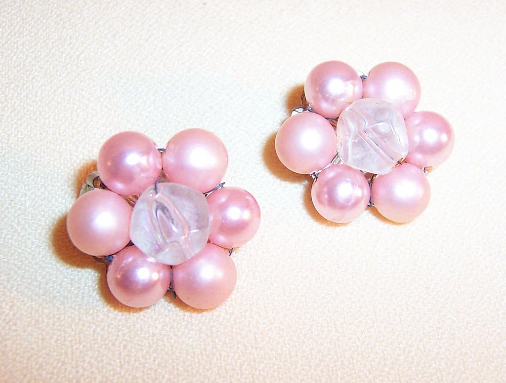 Pearlized Pink Luster Earrings Pearlized Pink Luster Earrings