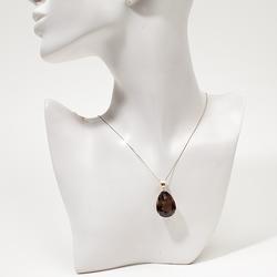 Vintage Estate Smokey Topaz 14k Gold Pendant Fine Old Heirloom Pre Owned Used Jewelry Vintage Estate Smokey Topaz 14k Gold Pendant Fine Old Heirloom Pre Owned Used Jewelry
