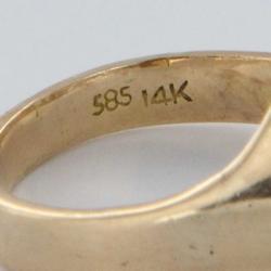 Vintage Estate Diamond Sapphire 14k Gold Cocktail Ring Fine Old Heirloom Pre Owned Used Jewelry Vintage Estate Diamond Sapphire 14k Gold Cocktail Ring Fine Old Heirloom Pre Owned Used Jewelry