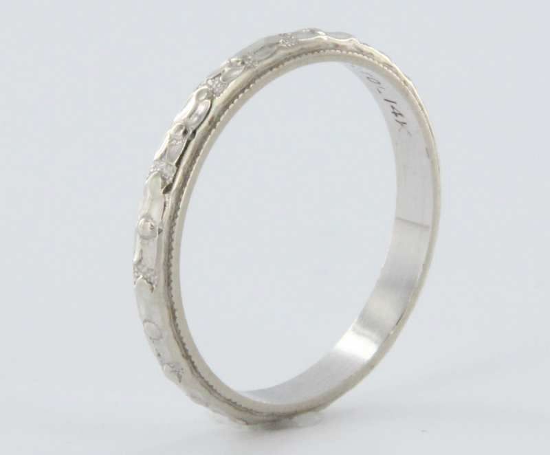 Art Deco 14k Gold Eternity Wedding Anniversary Ring Band Vintage Estate Fine Old Heirloom Pre Owned Used Jewelry Art Deco 14k Gold Eternity Wedding Anniversary Ring Band Vintage Estate Fine Old Heirloom Pre Owned Used Jewelry