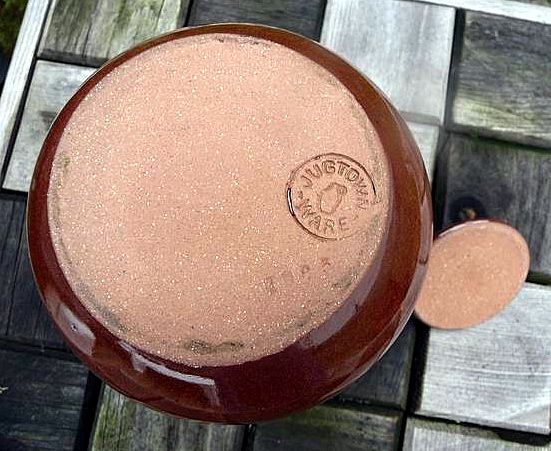 Jugtown North Carolina USA Vintage 1985 Rust~ Cinnamon 6" Pitcher With Lid Jugtown North Carolina USA Vintage 1985 Rust~ Cinnamon 6" Pitcher With Lid