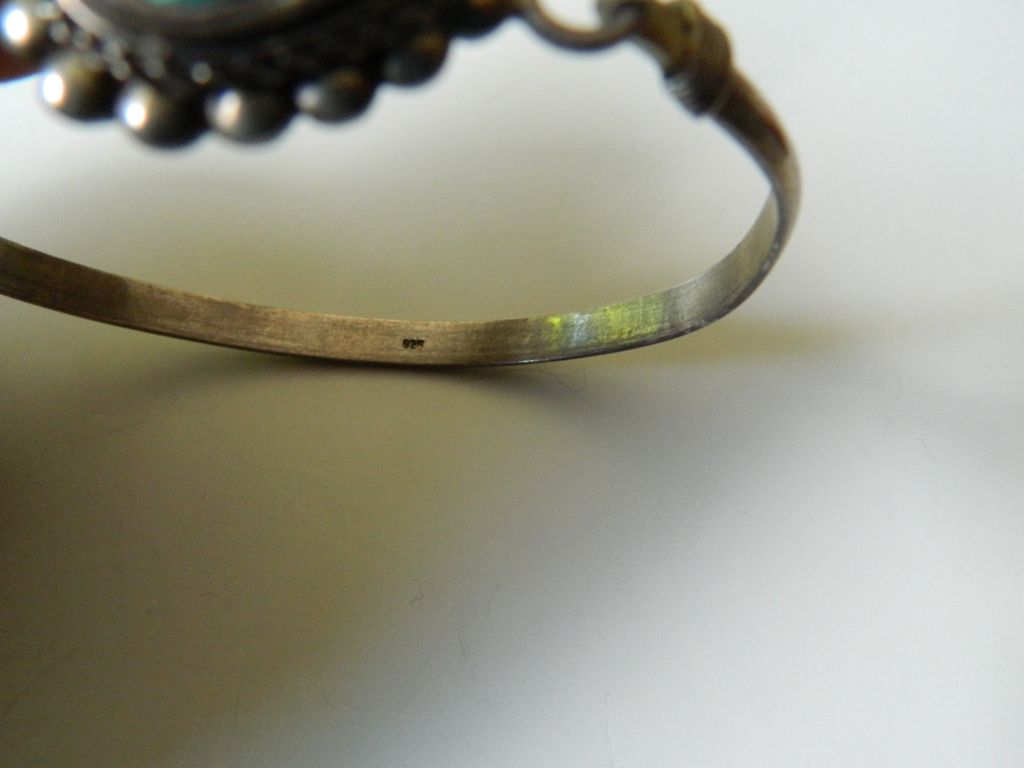 Vintage Sterling silver with Turquoise Bracelet Vintage Sterling silver with Turquoise Bracelet