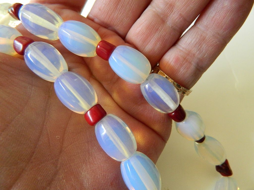 Italian made- Glass bead necklace Italian made- Glass bead necklace