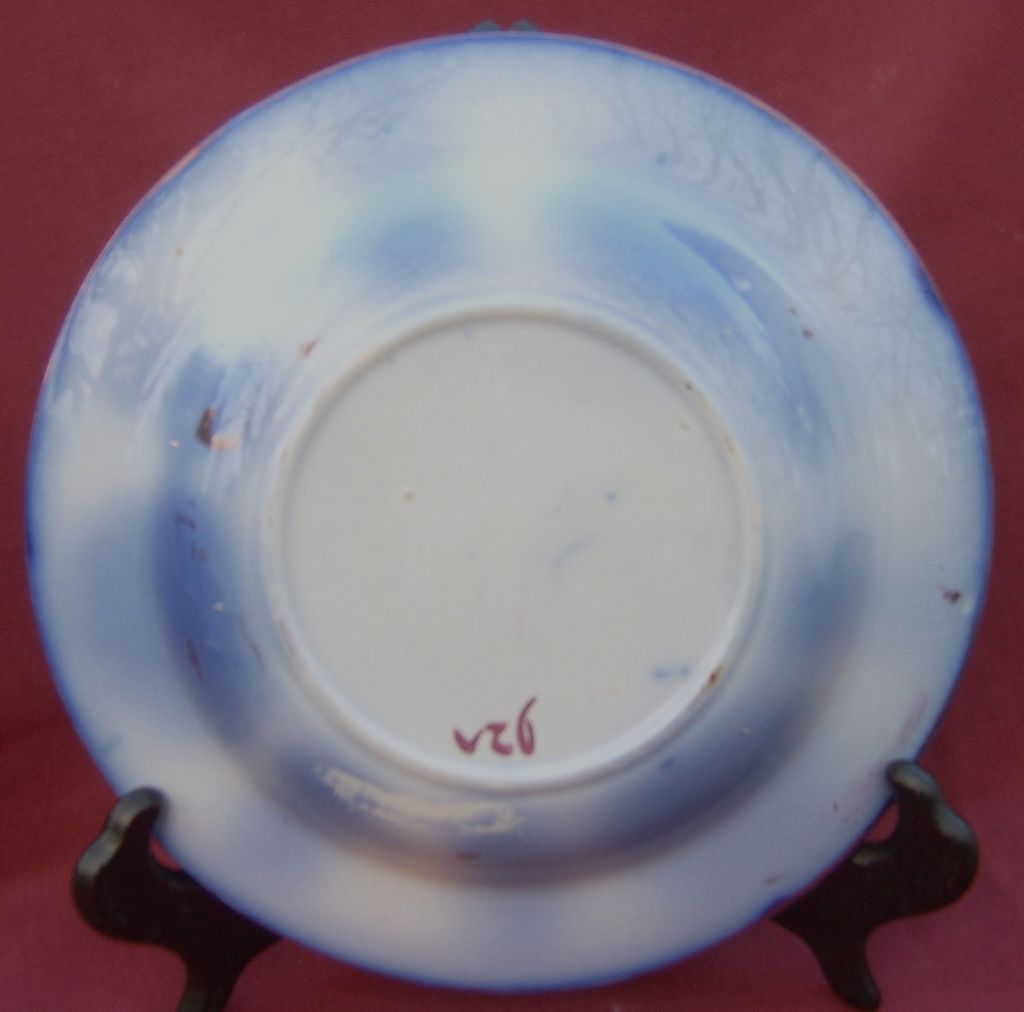 Gaudy Ironstone Soup Bowl in Chrysanthemum Pattern Gaudy Ironstone Soup Bowl in Chrysanthemum Pattern
