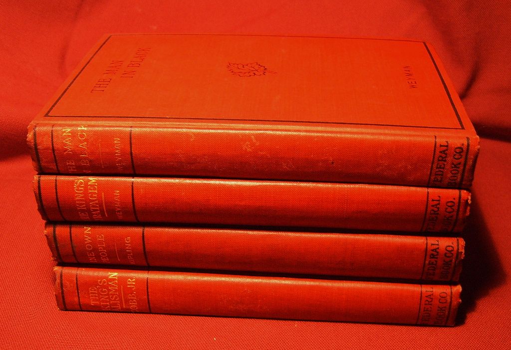Set of Four Novels Published by The Federal Book Company Publishers Set of Four Novels Published by The Federal Book Company Publishers