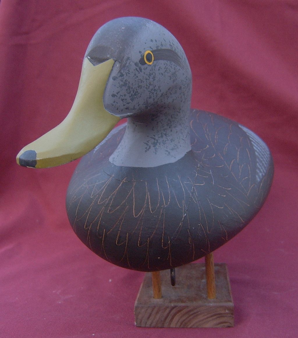 Madison Mitchell Black Duck Decoy Madison Mitchell Black Duck Decoy
