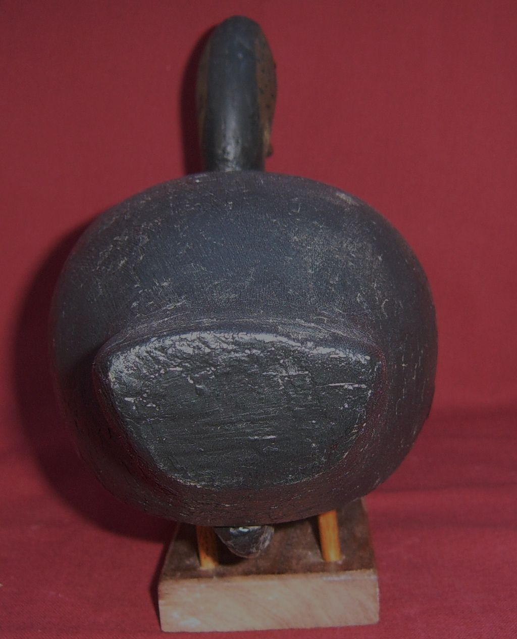 Old Working Black Duck Decoy Old Working Black Duck Decoy