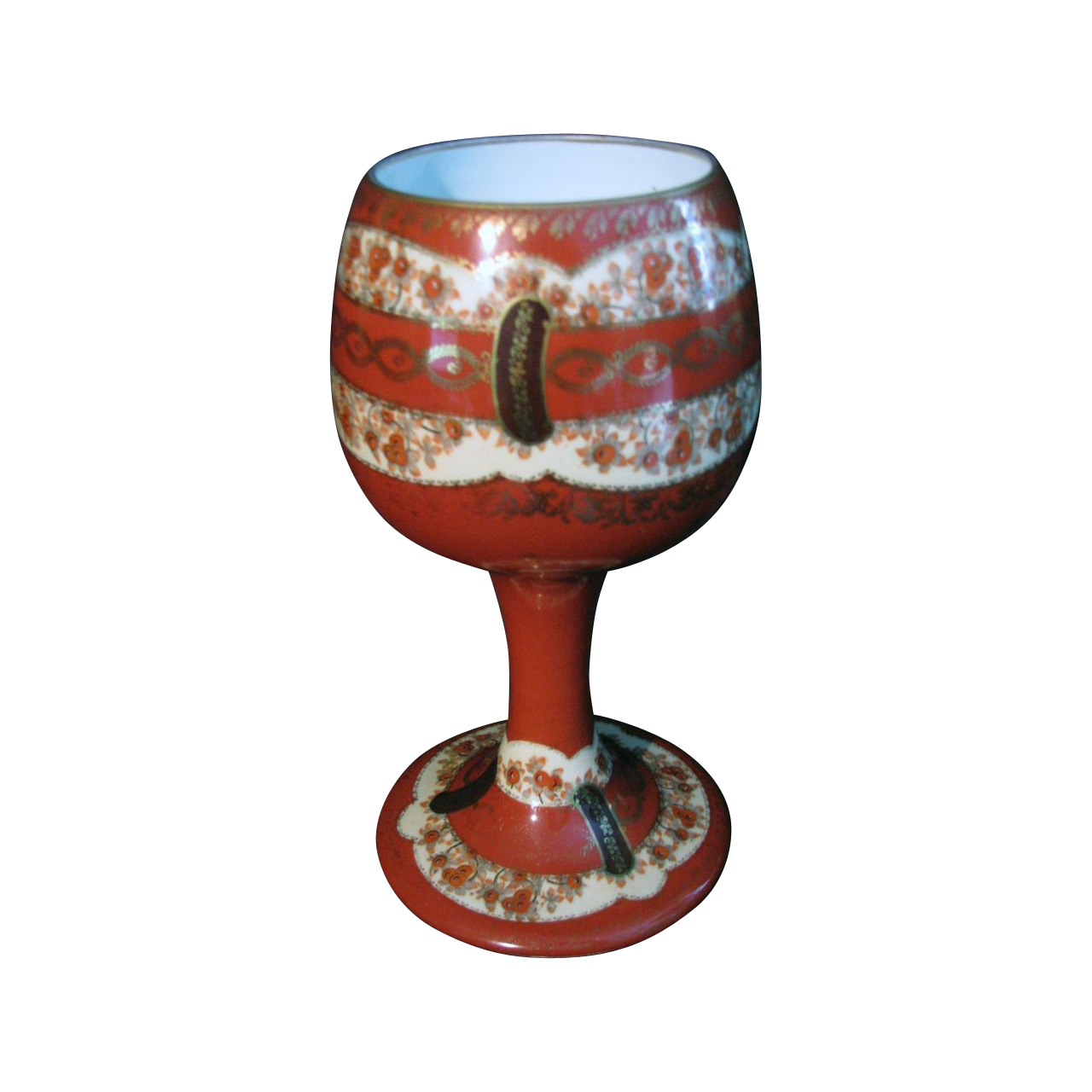 Vienna Austria Hand Painted Chalice, Amazing Detail Vienna Austria Hand Painted Chalice, Amazing Detail