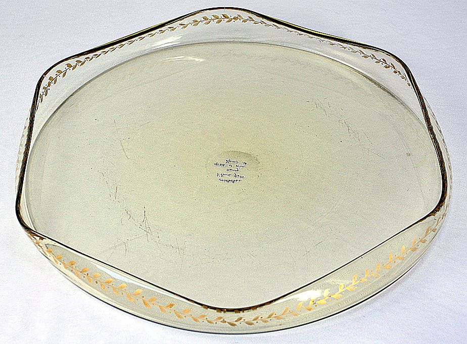 Emile Gallé Gold Gilt Table Tray Emile Gallé Gold Gilt Table Tray