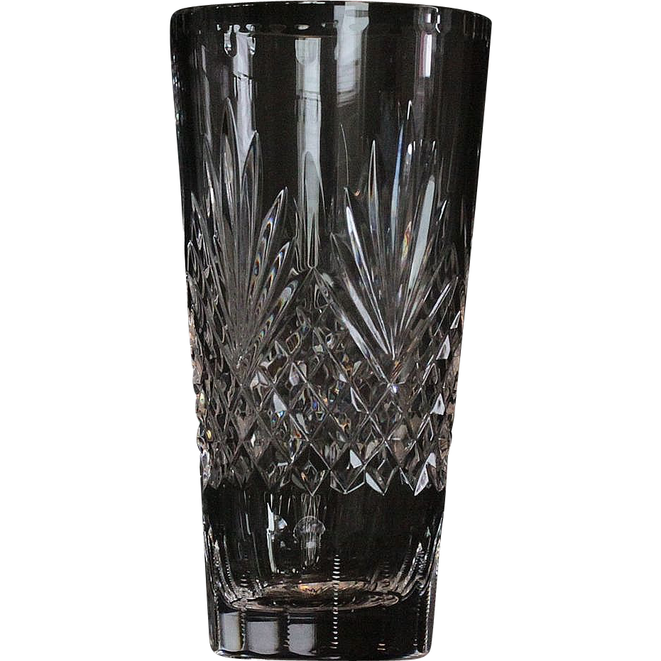 Wedgwood "Majesty" Pattern Crystal Vase from scholaertcassel on Ruby Lane