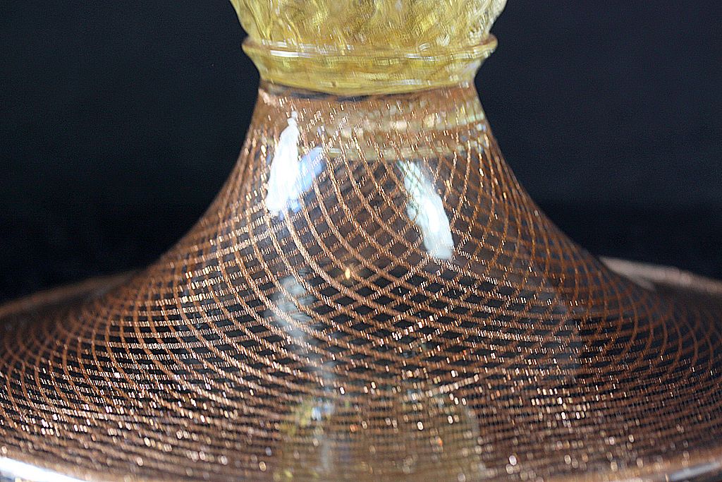 Cenedese Venetian Style Centerpiece by Flavio Barbini Cenedese Venetian Style Centerpiece by Flavio Barbini