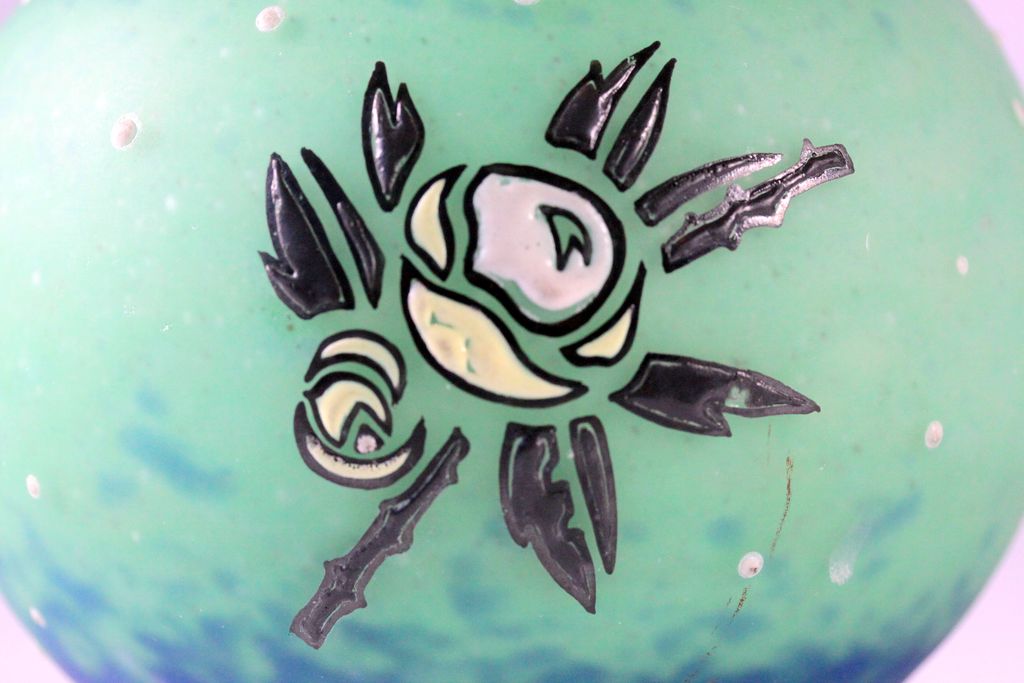 Enameled Vase by Andre Delatte Enameled Vase by Andre Delatte