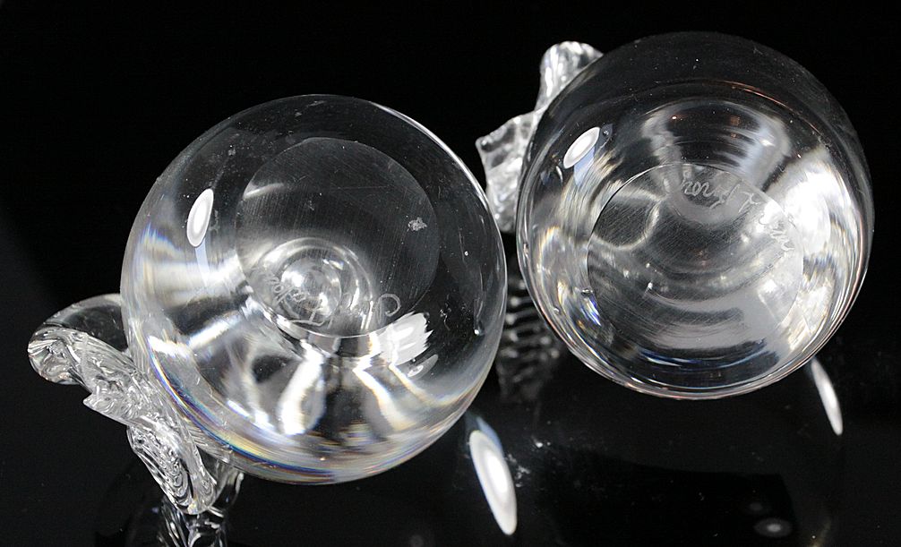 Clear Glass Apple and Pear by Cheryl Takacs Clear Glass Apple and Pear by Cheryl Takacs