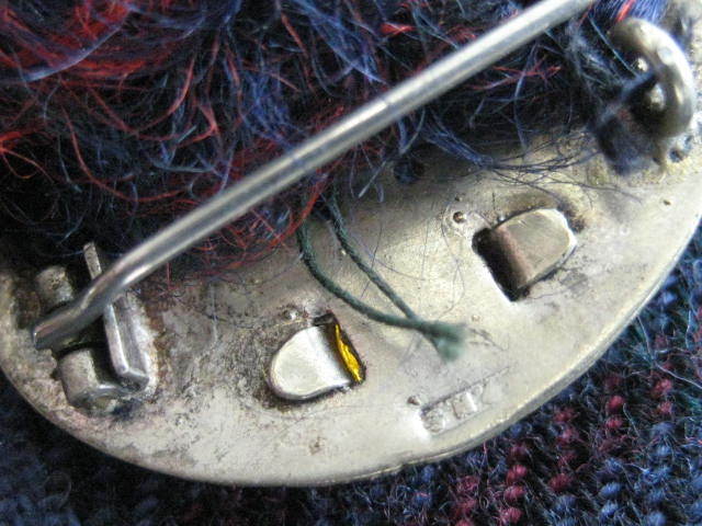 Antique Scottish Brooch in the Shape of a Sporran (Cameron) Antique Scottish Brooch in the Shape of a Sporran (Cameron)