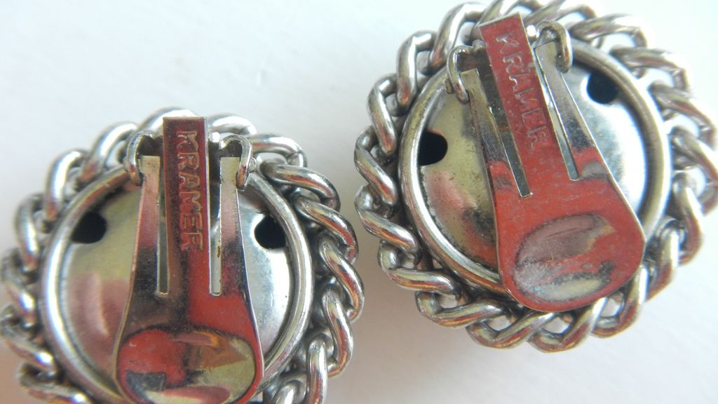 Kramer Silver Chain Earrings Kramer Silver Chain Earrings