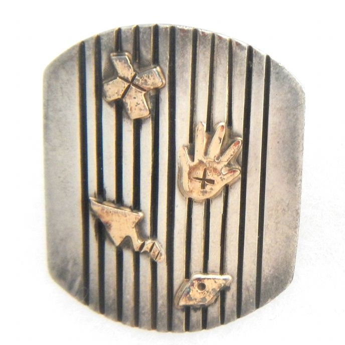 14K and Sterling Designer Signed Earrings - Kee 14K and Sterling Designer Signed Earrings - Kee