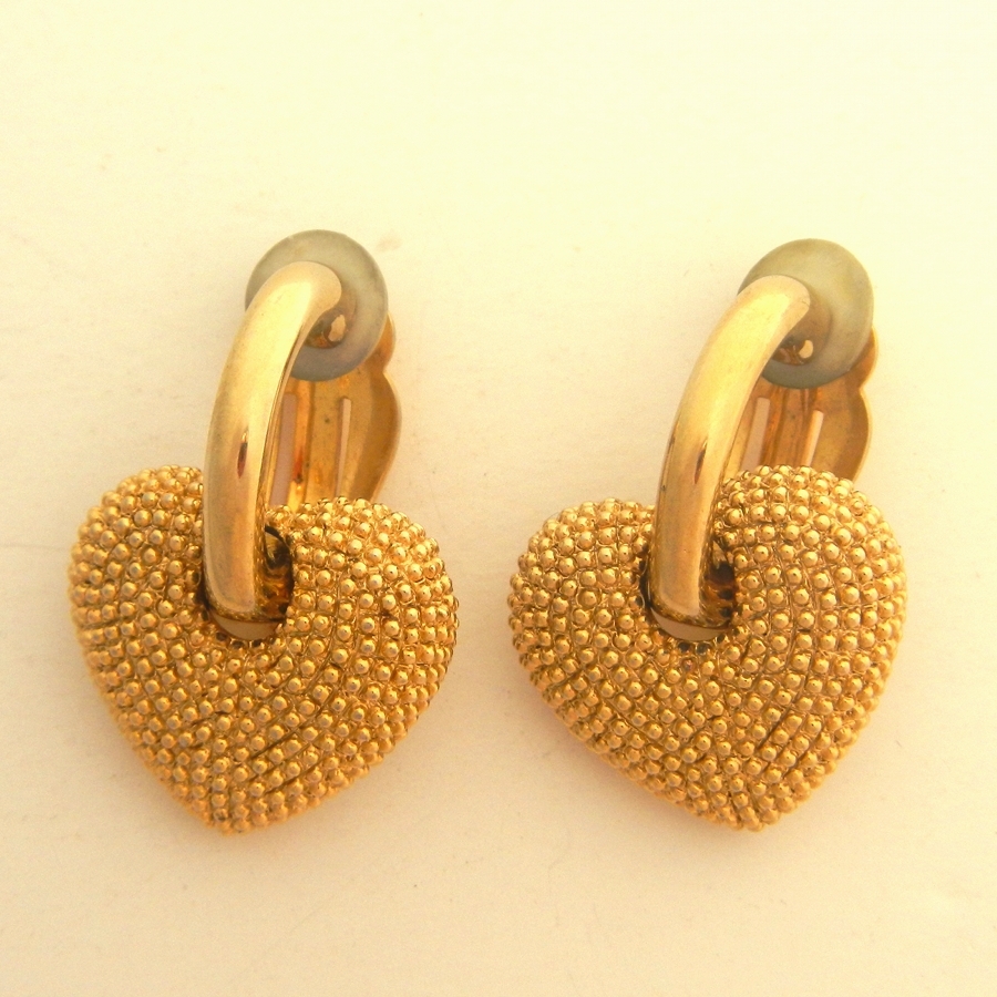 Erwin Pearl Puffy Heart Earrings Erwin Pearl Puffy Heart Earrings