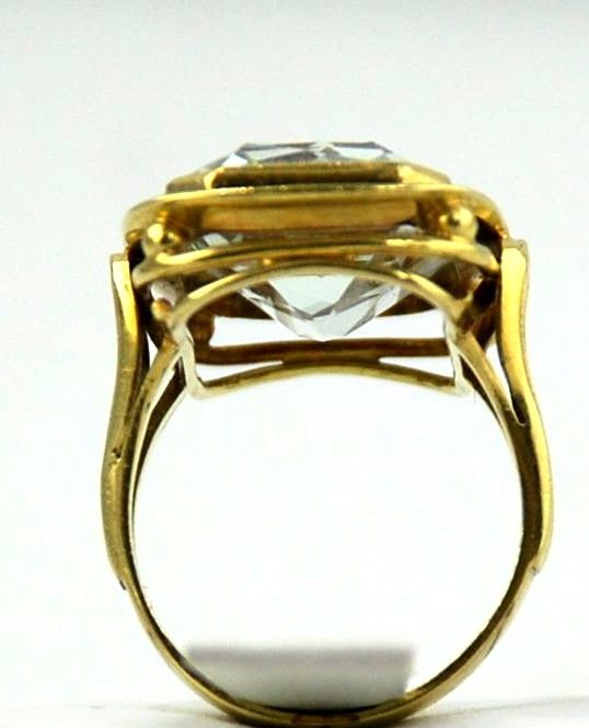 Aquamarine Ring 14kt Yellow Gold - 9.51cts Aquamarine Ring 14kt Yellow Gold - 9.51cts
