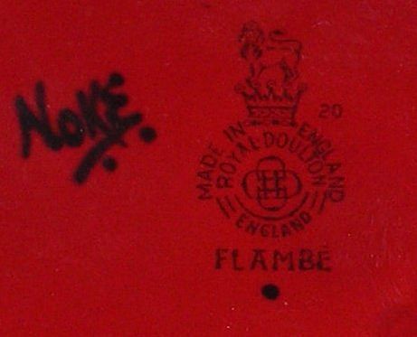 Royal Doulton Flambe Bowl Designed by Charles Noke Royal Doulton Flambe Bowl Designed by Charles Noke