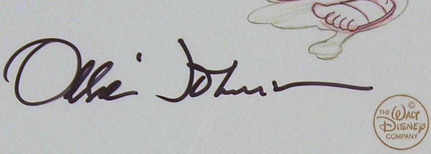 Walt Disney - Hook & Smee - Limited Edition Cel - Signed Walt Disney - Hook & Smee - Limited Edition Cel - Signed