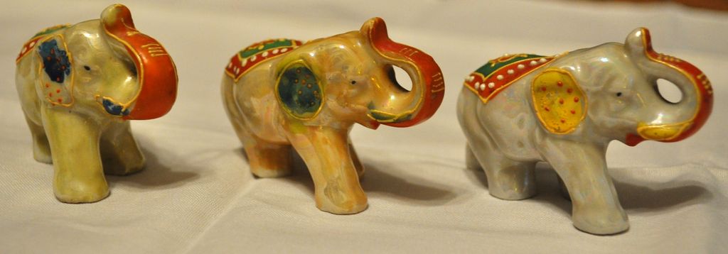 Three Small Elephants Three Small Elephants