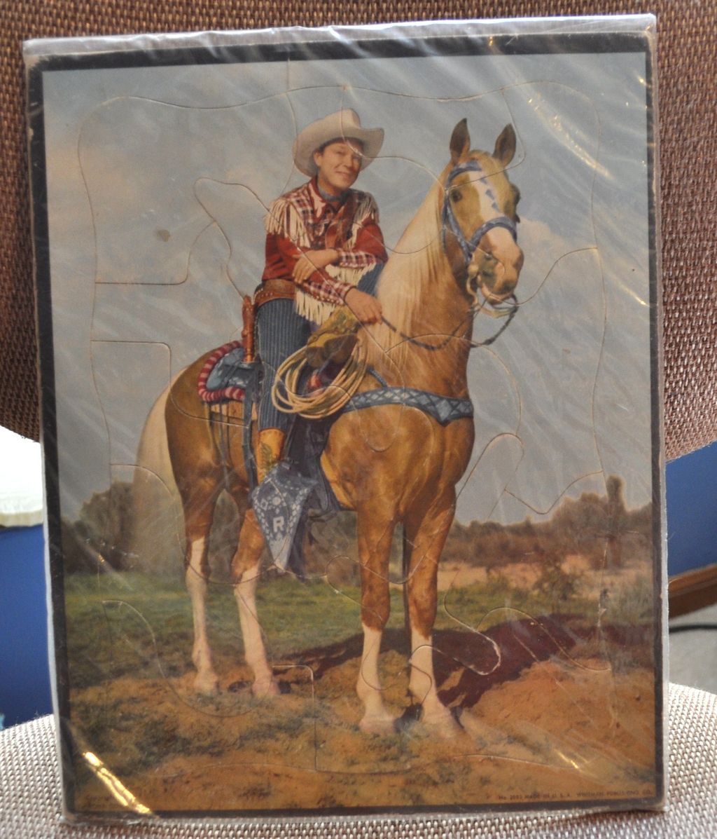 Roy Rogers 1950 Puzzle Roy Rogers 1950 Puzzle