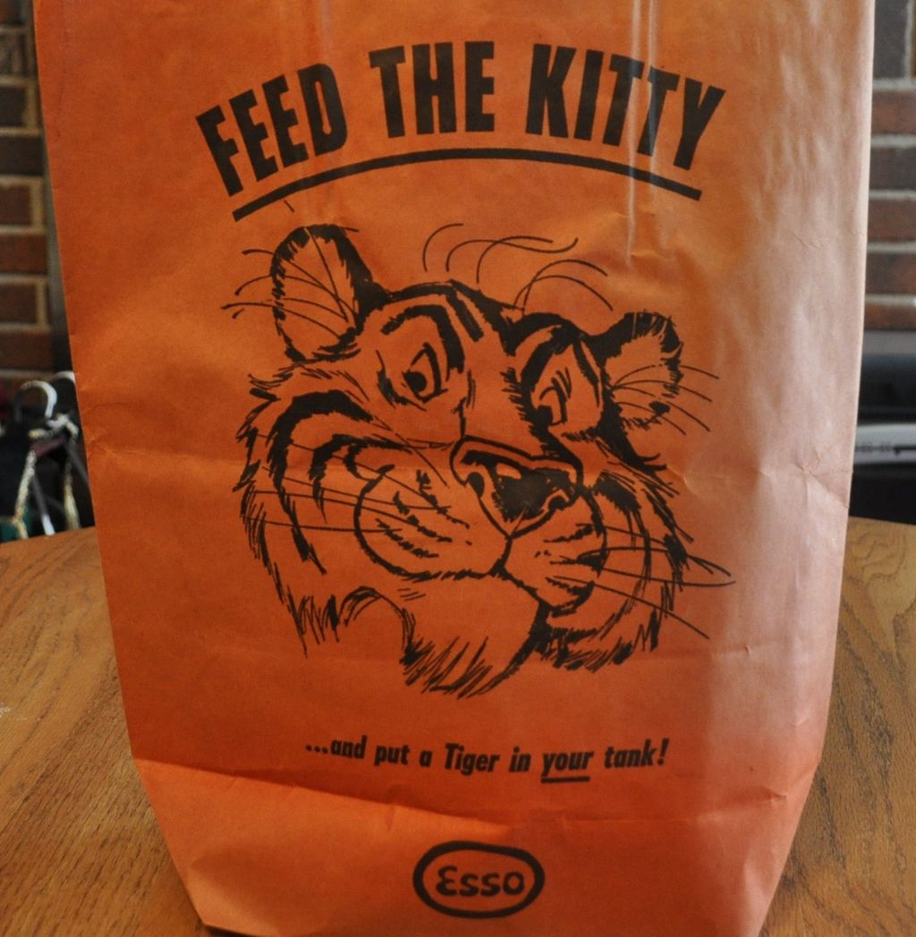 Esso Paper Bag Esso Paper Bag